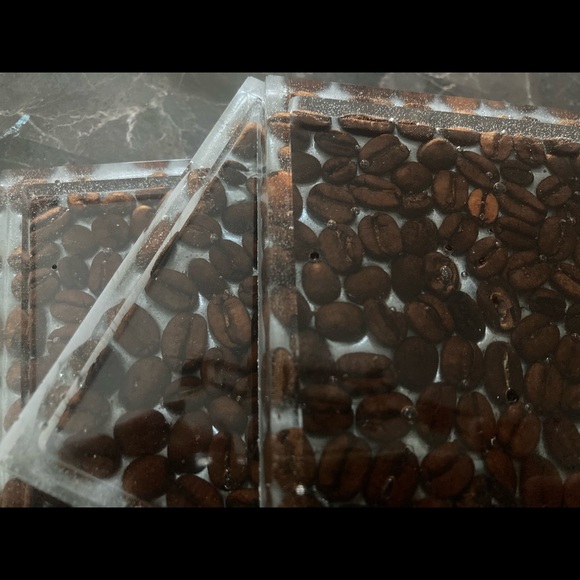 Coffee bean coasters - Picture 1 of 1